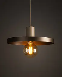 Підвісний світильник, люстра TK Lighting 10757 Sila E27 1x15W IP20 коричневий - мініатюра 3