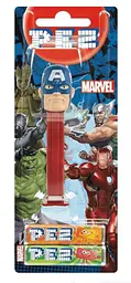 Диспенсер із цукерками Pez Marvel Collection Капітан Америка 17г