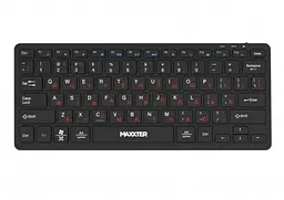 Клавіатура бездротова KBW-C01B-UA, Black Maxxter teh0024162