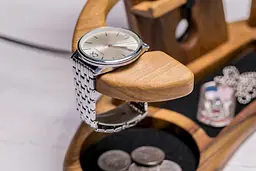 Дерев'яний органайзер для мобільного телефону ecoWalnut 325x145x251 мм - мініатюра 4