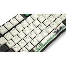 Клавіатура Varmilo APT108 Panda R2 C-TK Red Wireless White Led UA (A93A029D4A5A17A007) - мініатюра 3