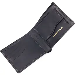 Шкіряний портмоне GRANDE PELLE 11,5х9х2,5 см acs0023994 - мініатюра 3