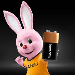 Лужна батарейка Duracell 9 V Крона 6LR61/MN1604 (705998) - мініатюра 3