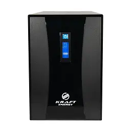 Джерело безперебійного живлення KRF-3000VA/1800W(LCD) UPS Kraft (42-00006) - мініатюра 2