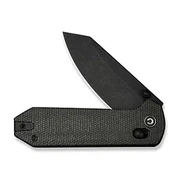 Ніж складаний кишеньковий Civivi Yonder, (7.3 см) 14C28N / Micarta темно-сірий - мініатюра 4