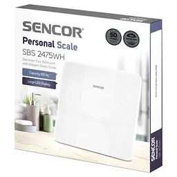 Ваги підлогові Sencor SBS 2475WH - мініатюра 8