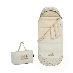 Спальник дитячий з капюшоном Naturehike B180 CNH22SD001, бежевий