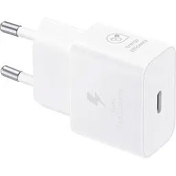 Мережевий зарядний пристрій Samsung 25W White (EP-T2510NWEGEU) [97046] - мініатюра 2