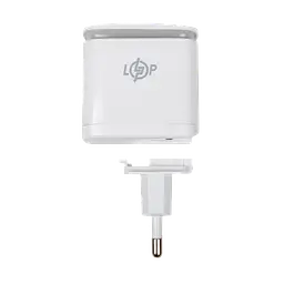 Зарядка для телефона LogicPower 25W (Type-C+USB) QC3.0 PD + кабель (Type-C to Type-C) 25WCH - мініатюра 3