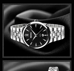 Наручний годинник чоловічий 9071BK-B Black Man Skmei acs0029913 - мініатюра 3