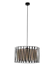 Підвісний світильник, люстра TK Lighting 4562 Harmony E27 1x15W IP20 коричневий
