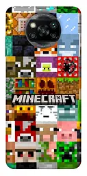 Чохол Demsky Minecraft collage для Xiaomi Poco X3 NFC / Poco X3 Pro