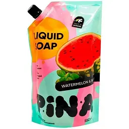 Мило рідке PINA 550мл дой-пак Watermelon and basil