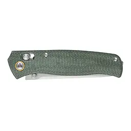 Ніж складаний туристичний SRM Medal 255L-MG3 (8.2 см) 140Cr / Micarta зелений - мініатюра 8