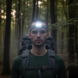 Ліхтар налобний Mactronic Vaya 480 Lm холодний/теплий/червоний LED Type-C Red - мініатюра 9