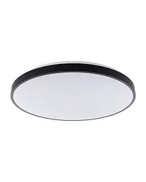 Світильник стельовий Nowodvorski 10975 Agnes Round LED Pro 1x64W 3000K 5600Lm IP44 чорний