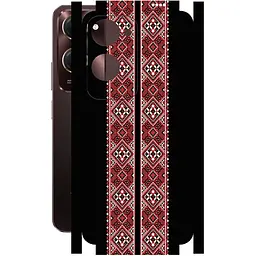 Захисна плівка StatusSKIN для Vivo Y28s Корпус Вініл Вишиванка 3
