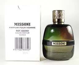Оригінал Missoni Parfum Pour Homme 100 мл ТЕСТЕР парфумована вода - мініатюра 2
