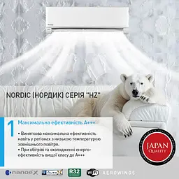 Кондиціонер Panasonic Nordic Deluxe CS-HZ35XKE/CU-HZ35XKE - мініатюра 3