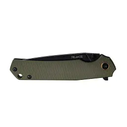 Нож складной туристический Ruike P801-G 14C28N G10 86 мм зеленый - миниатюра 8