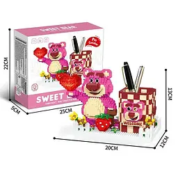 Конструктор A-Toys Підставка для ручок з підсвічуванням 66554 - мініатюра 2