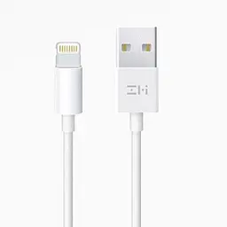 Кабель ZMI Cable USB to Lighting 2.4A 1.5m AL851 White - мініатюра 4