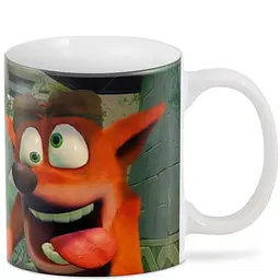 Кухоль GeekLand Креш Бандикут Crash Bandicoot KB127 330 мл білий - мініатюра 3