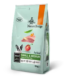 Сухий корм для собак малих та середніх порід Nature Bridge Herbal супер - преміум 10кг (ціна за 1 кг)