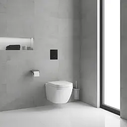 Панель змиву для унітазу, чорний матовий Grohe Skate Cosmopolitan 38732KF0, Чорний матовий - мініатюра 8