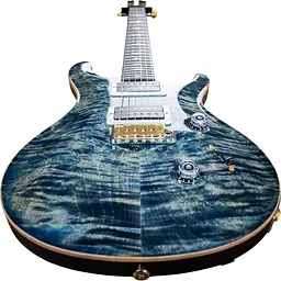 Електрогітара PRS Custom 24 10 Top Faded Whale Blue (162691) - мініатюра 7