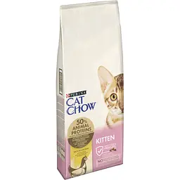 Сухий корм для кошенят Cat Chow Kitten з куркою 15 кг - мініатюра 3
