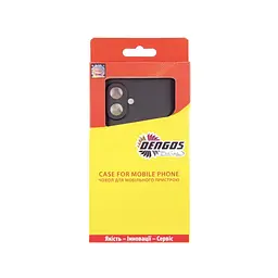 Чохол до мобільного телефона Dengos Carbon Kit for Samsung Galaxy A07 case + glass Black (DG-KM-162) - мініатюра 3