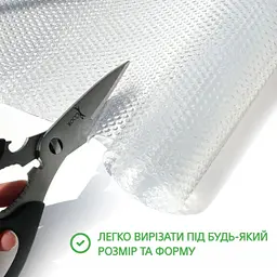 Антиковзний килимок для полиць і шухляд MBM HOME 120х50 см прозорий (DM-1200 T) - мініатюра 3