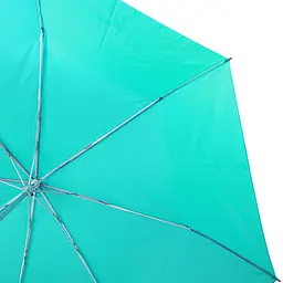 Жіноча складана парасолька механічна Happy Rain 96 см бірюзова - мініатюра 3