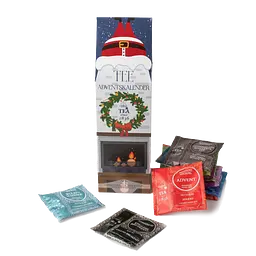 Чайний Адвент-Календар Tea Santa is камін