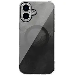 Чохол TPU Shiny Mountain (MagFit) для Apple iPhone 16 (6.1) Black