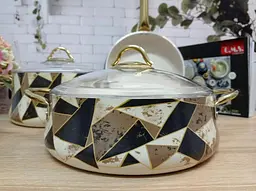 Набір посуду O.M.S. Collection 3053 Brown 7 предметів - мініатюра 6