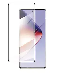 Захисне скло DK для Tecno Spark 20 Pro+ 3D Full Glue 018453 black - мініатюра 4