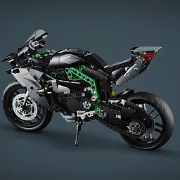 Конструктор LEGO Technic Мотоцикл Kawasaki Ninja H2R 643  деталі (42170) - мініатюра 8