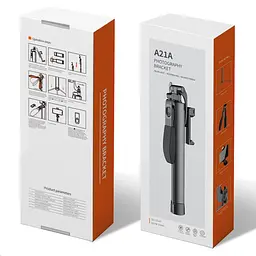 Штатив-трипод Adyss A21A з пультом 1.7 m чорний - мініатюра 10