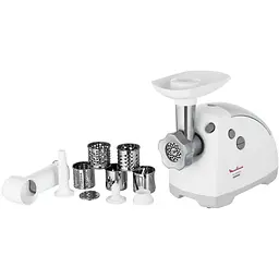 М`ясорубкаа Moulinex 2000 Вт біло-сіра (ME626132) - мініатюра 2