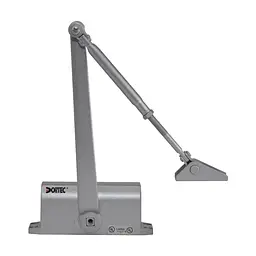 Дверний доводчик Dortec DT-62H Silver з фіксацією дверей у відчиненому положенні (63-00012) - мініатюра 3