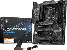 Материнська плата MSI Z890 Gaming Plus Wi-Fi LGA 1851 (Z890 GAMING PLUS WIFI) Б/В