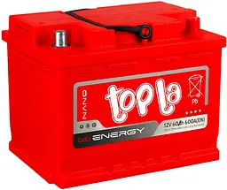 Акумулятор Topla Energy 12V 60 Ah 600 A (EN) Ca/Ca, правий плюс (56008) - мініатюра 2