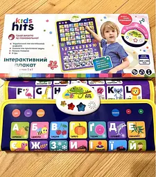 Плакат для навчання дітей українською та англійською мовами Kids Hits - мініатюра 3