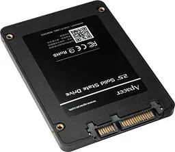 SSD накопичувач Apacer AS340X 240GB швидкісний диск 2.5" 7 мм SATA 3 - мініатюра 2
