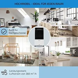 Охолоджувач повітря OneConcept CTR-1 4-в-1 (10029740) - мініатюра 6