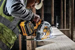 Пила дискова акумуляторна DeWalt без АКБ та ЗП DCS573NT - мініатюра 6