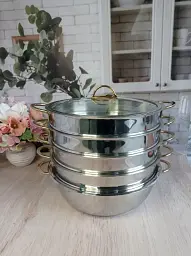 Мантоварка-пароварка O.M.S. Collection 6090 G-30 см 6,4 л