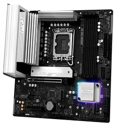Материнська плата ASRock B860M PRO RS (B860M PRO RS) (Socket 1851, Intel B860, Micro-ATX) - мініатюра 4